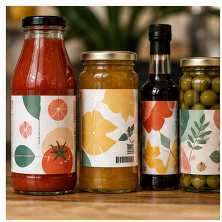 Etiquetes per a alimentació i begudes
