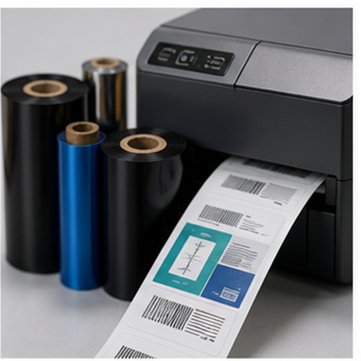 Ribbons, printers and label consumables